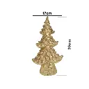 ADORNO ARBOL NAV. DORADO RESINA, TGXY0448 17X9X30CM
