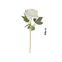 FLOR ARTIFICIAL ROSA BLANCA REF:CH19140470. 58CM