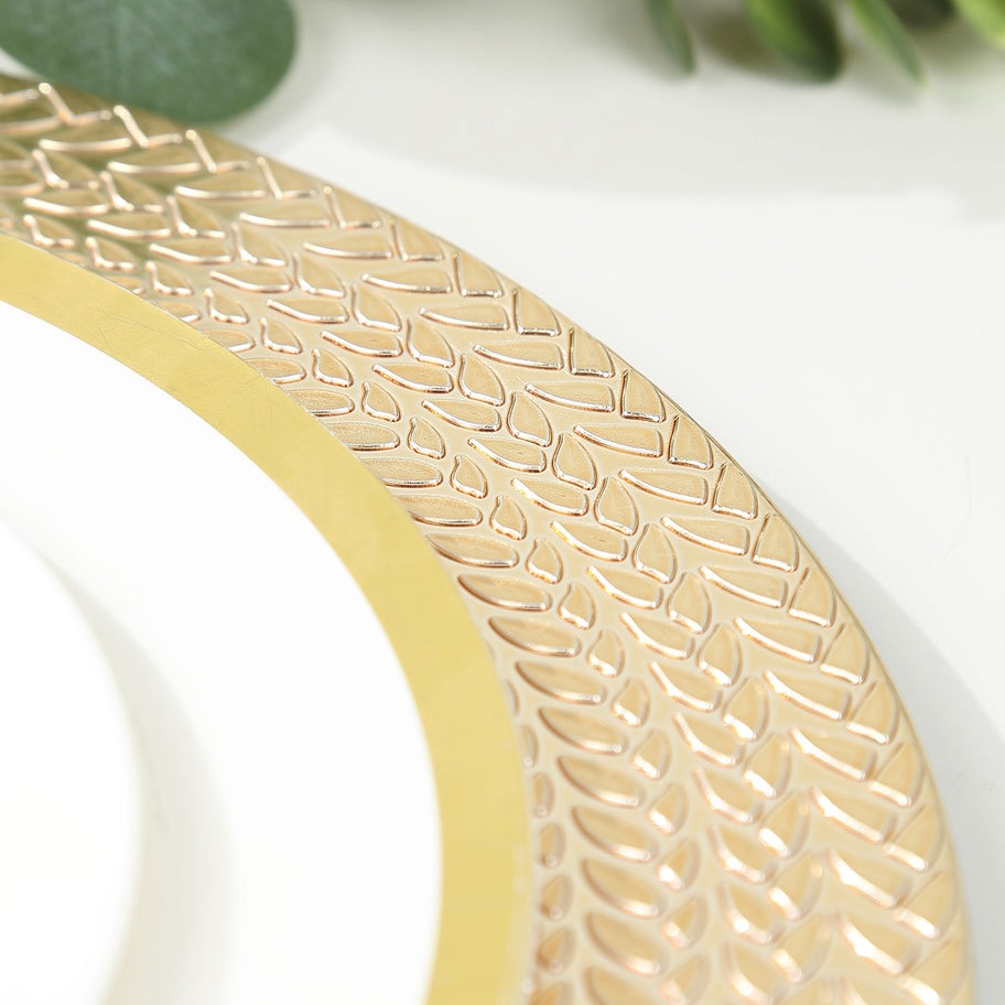 PLATO BASE DORADO 33CM