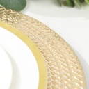 PLATO BASE DORADO 33CM