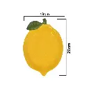 PLATO TENDIDO DOLOMITA REF:NH19A0405-2A  (28X18X3CM) 