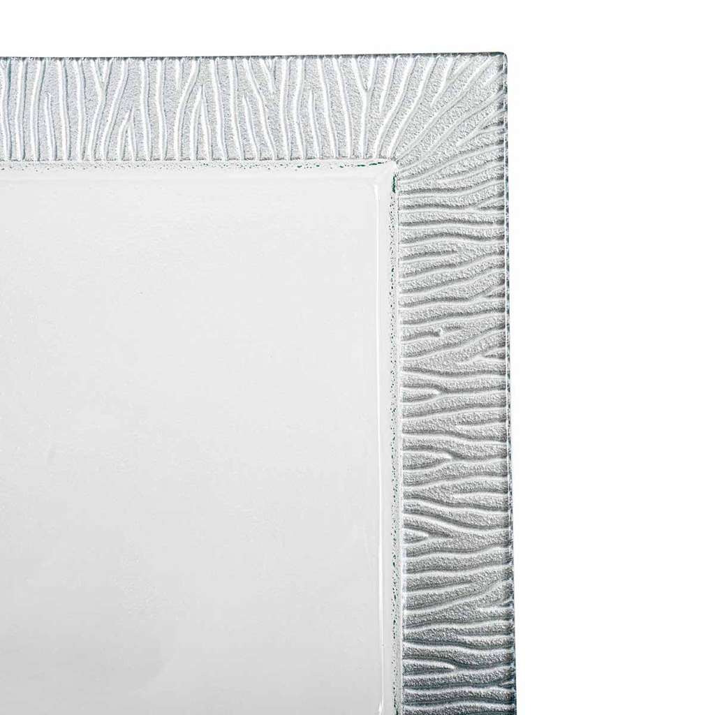 PLATO VIDRIO DEC. CUAD 3232-1C86-94-002-17403(32*32CM)