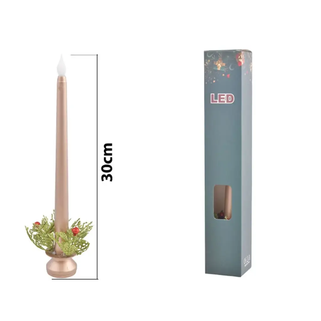 CANDELABRO VELA LED, NAV. REF:ES24090 29CM