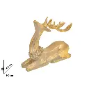 RENO NAVIDEÑO. RESINA REF:TG632805  23X9.5X20CM