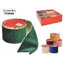 CINTA NAVIDEÑA 6 DISEÑOS, REF:ES26606 9CMX10YDS.