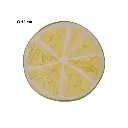 PLATO TENDIDO LIMON, DOLOMITA, REF: NH21A2304G  Ø13CM