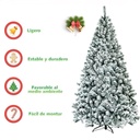 ARBOL DE NAVIDAD BISAGRA NEVADO 10PIES 305 CM