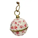 CASCABEL NAVIDEÑO 22CM DORADO METALICO 22X32CM