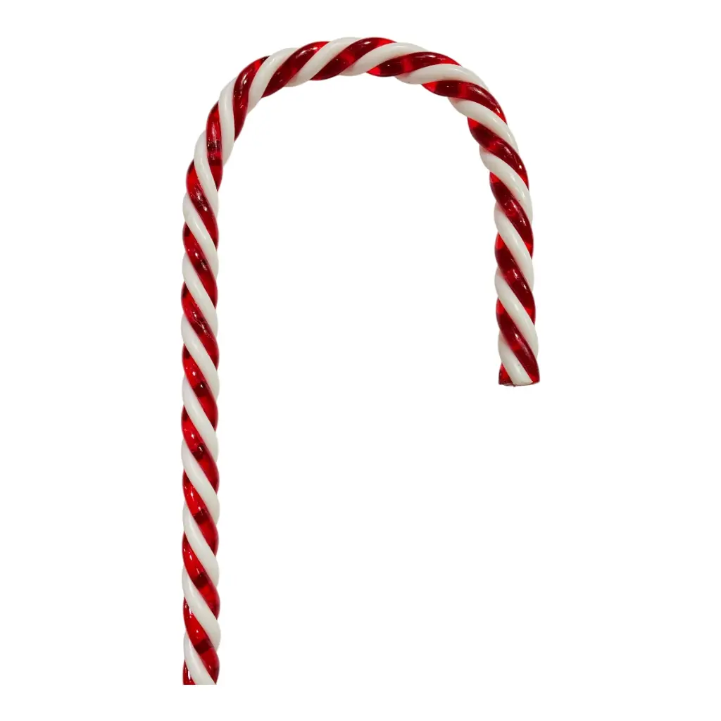 BASTON NAVIDEÑO CARAMELO 80CM