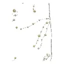 RAMA DE PERLAS 150CM