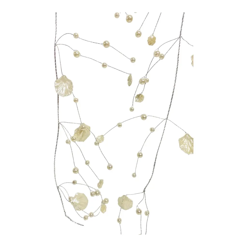 RAMA CONCHAS Y PERLAS NACARADAS 150CM