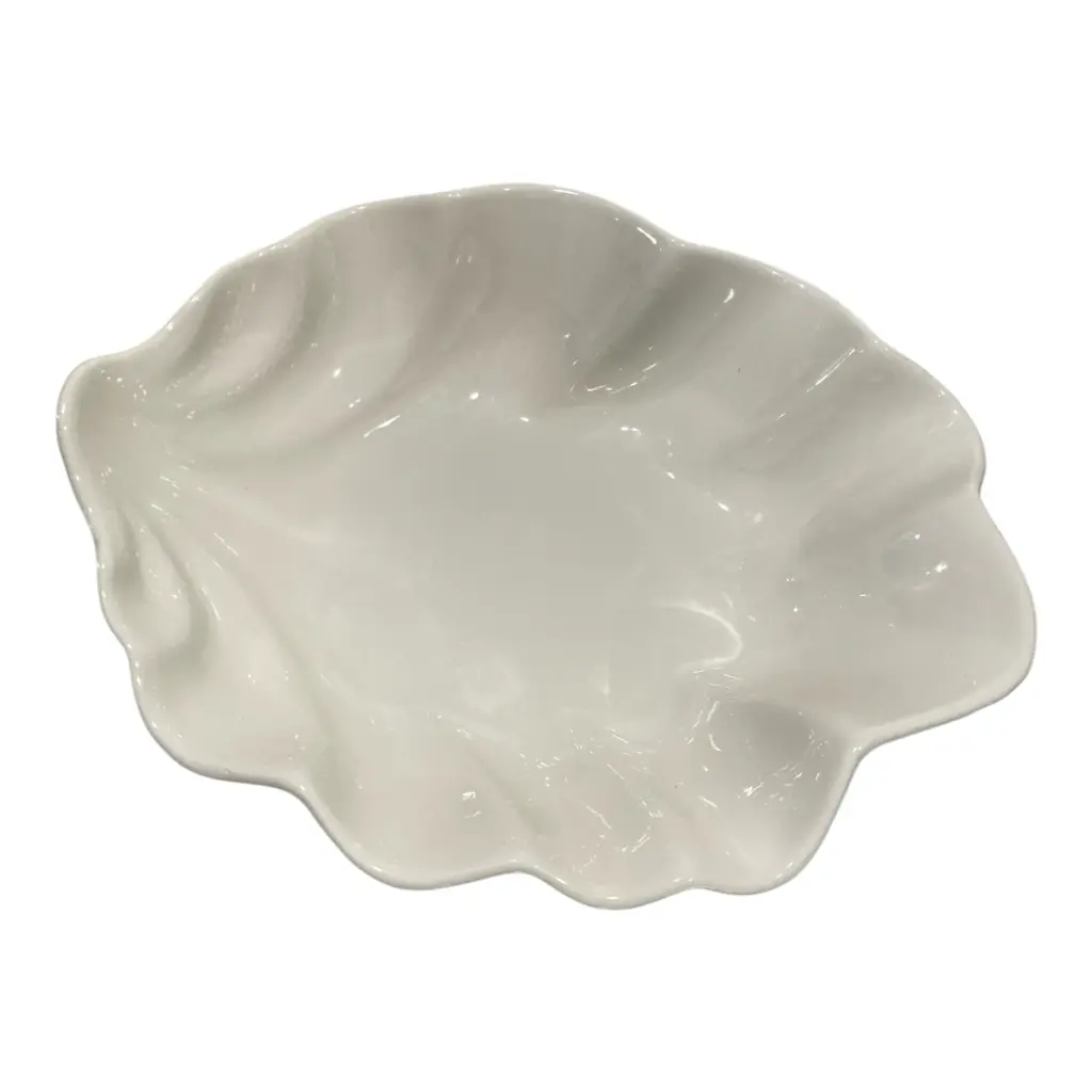 CENTRO DE MESA PORCELANA BLANCO 41X34X10CM