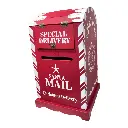 BUZON NAVIDEÑO ROJO "SPECIAL DELIVERY" MADERA 39X23X23CM