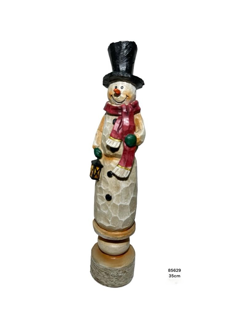 ADORNO NAV MUNECO NIEVE RESINA NF3600113/003625