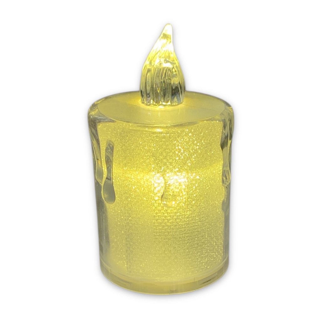 ADORNO VELA C/LUZ REF:ES22465 (3.7*6.5CM)