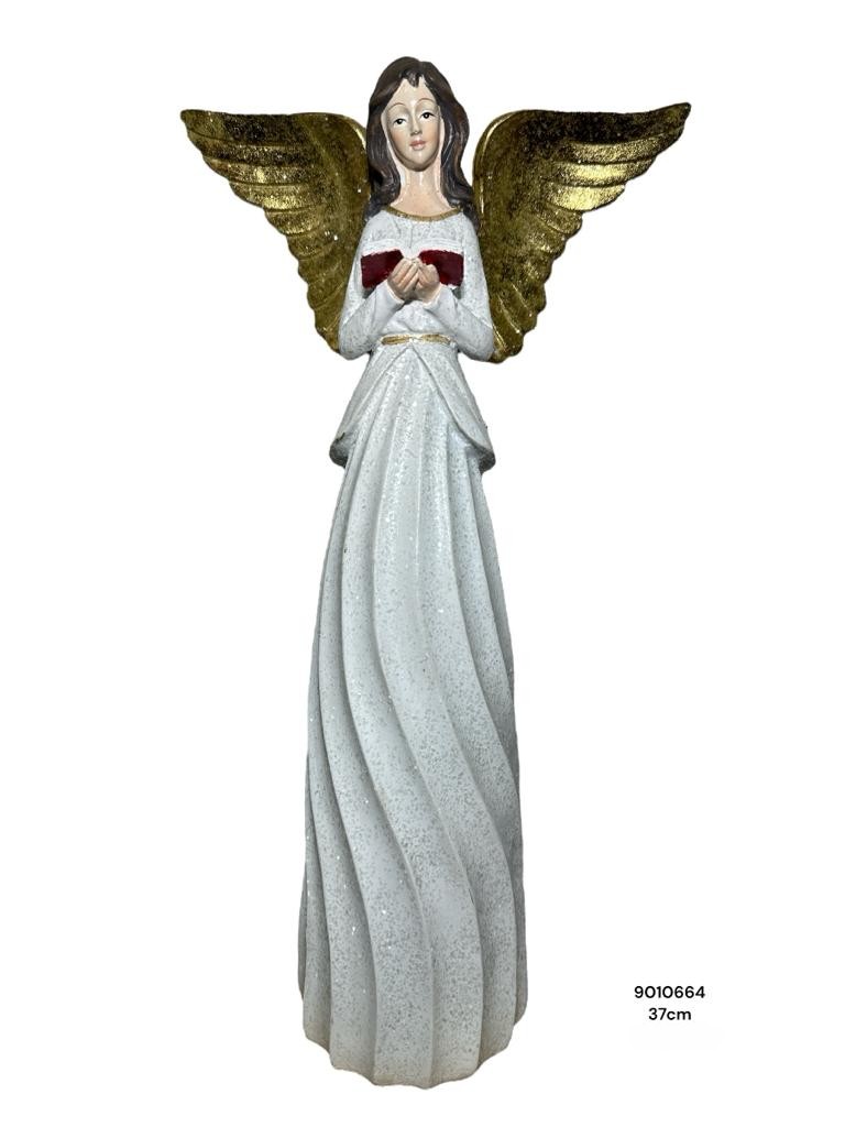 ANGEL BLANCO/DORADO 37CM