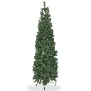 ARBOL DE NAVIDAD DE CUERPO TIPO LAPIZ 7 PIES 215CM