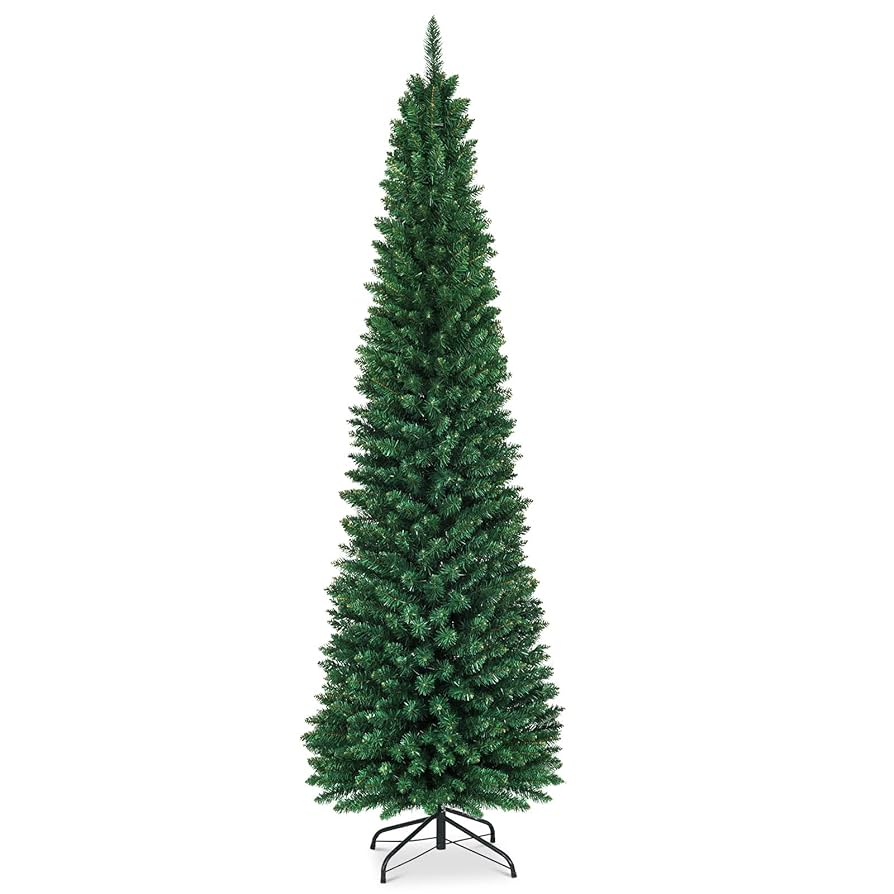 ARBOL DE NAVIDAD DE CUERPO TIPO LAPIZ 8 PIES