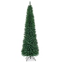 ARBOL DE NAVIDAD DE CUERPO TIPO LAPIZ 8 PIES 240CM