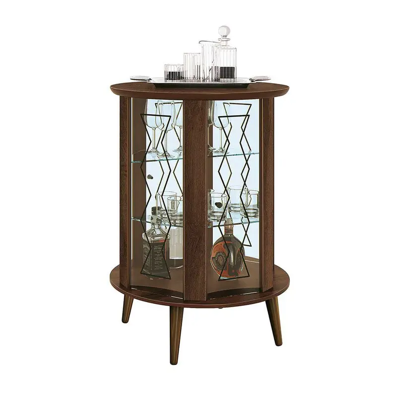 BAR BOURBON NOGAL RÚSTICO GIRATORIO REF:43706