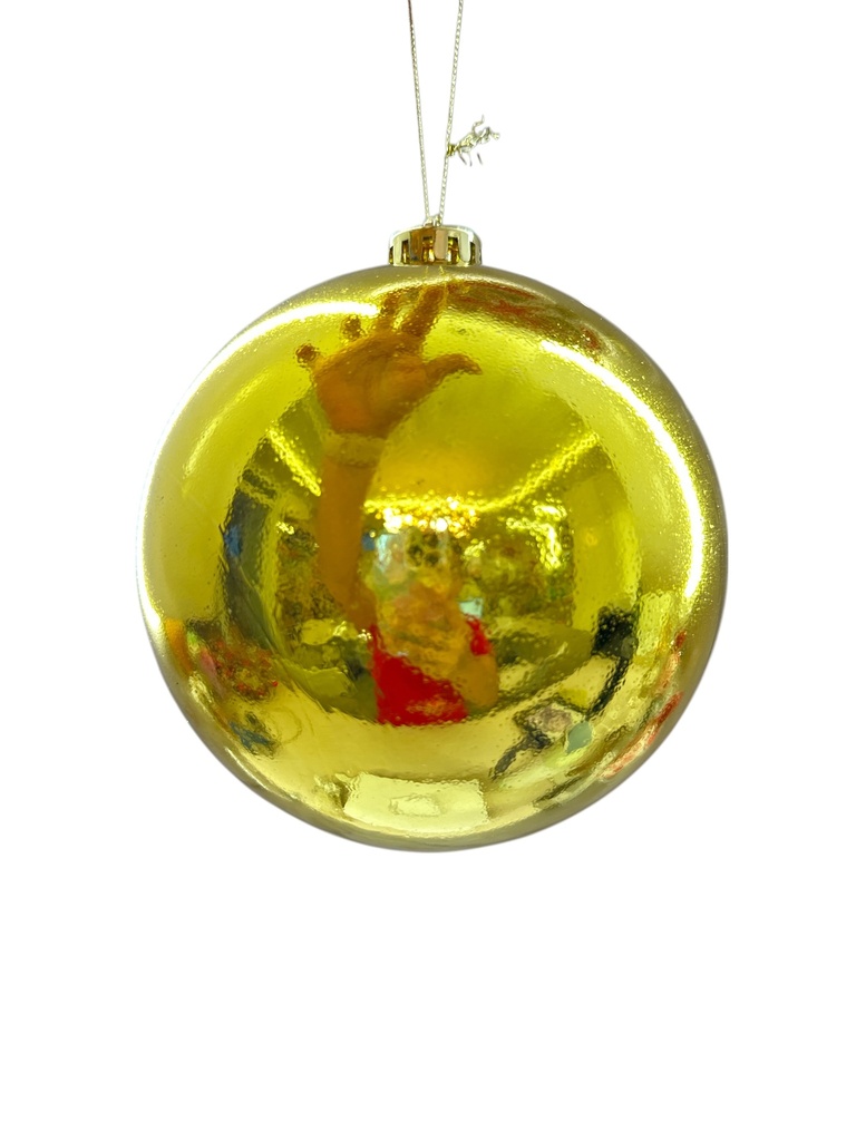 BOMBILLO DORADO 15CM