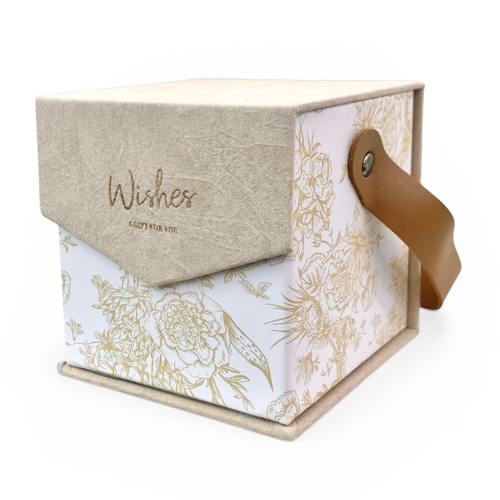 CAJA DE REGALO WISHES 10X10X10CM REF: ES23493