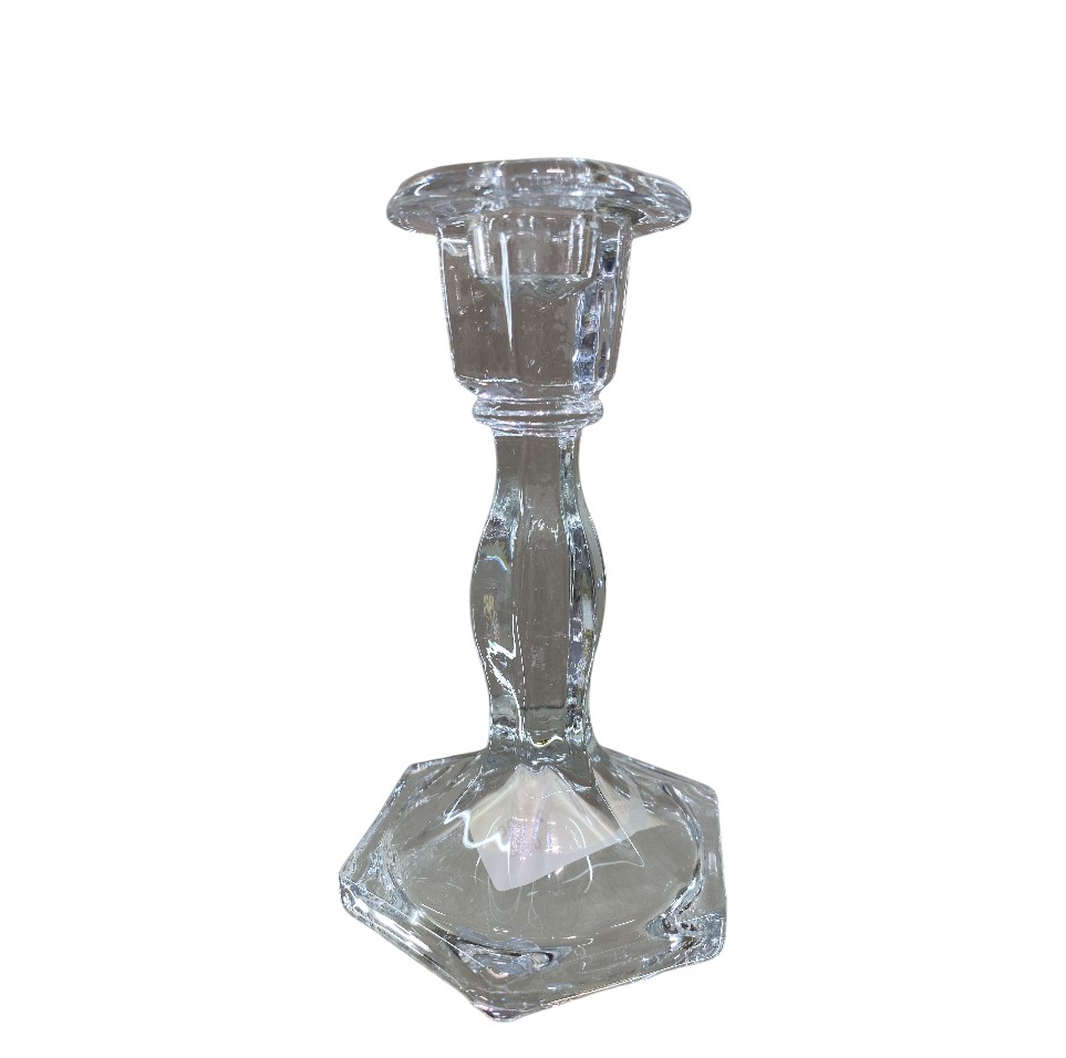 CANDELABRO CRISTAL 15.7CM