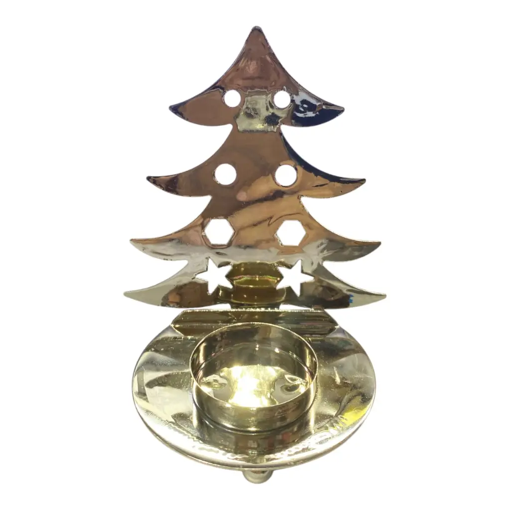 CANDELABRO ARBOL METAL NAV. 12X9CM