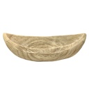 CENTRO DE MESA CANOA RÚSTICO POLIRESINA REF: TGSM02 34X16X10CM