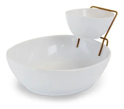 Bowls chip and dip, 24x16cm.