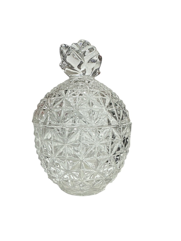 BOMBONERA DE VIDRIO 10X17CM