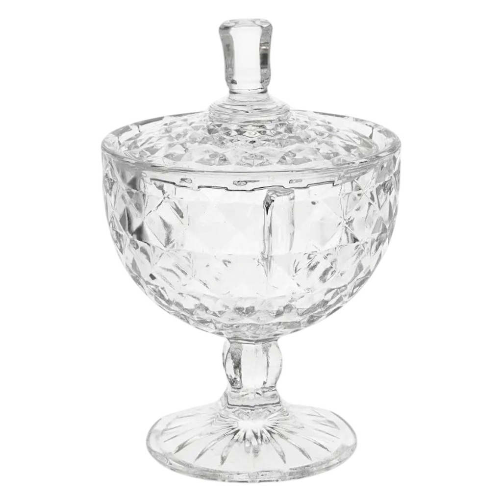 BOMBONERA DE VIDRIO 10X15CM