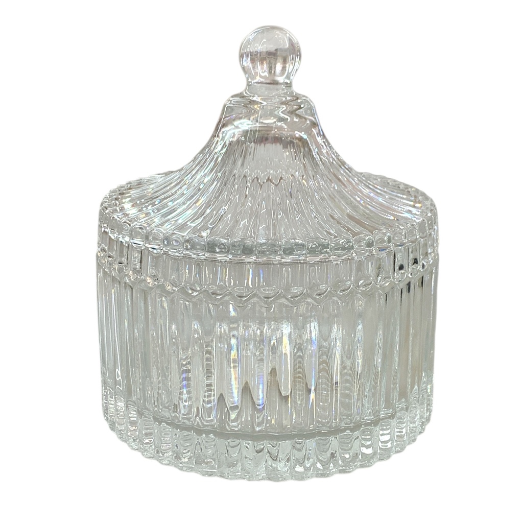 BOMBONERA DE VIDRIO 11X13CM