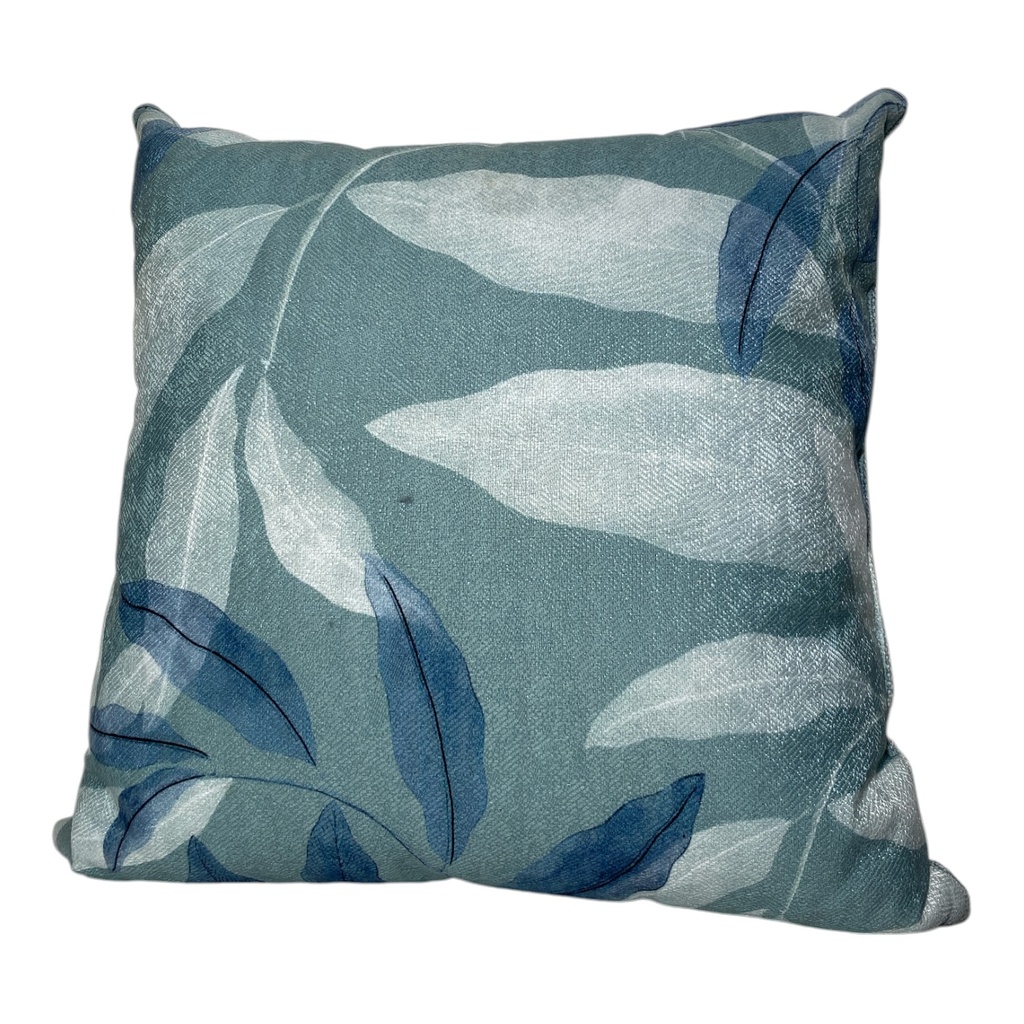 COJIN 45*45CM SUBLIMADO FOREST HOJAS CELESTES