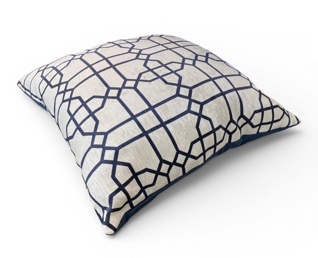 COJIN BLUEONE GEOMETRIC 45X45CM