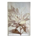 CUADRO FLOR NUDE 82X122X5CM