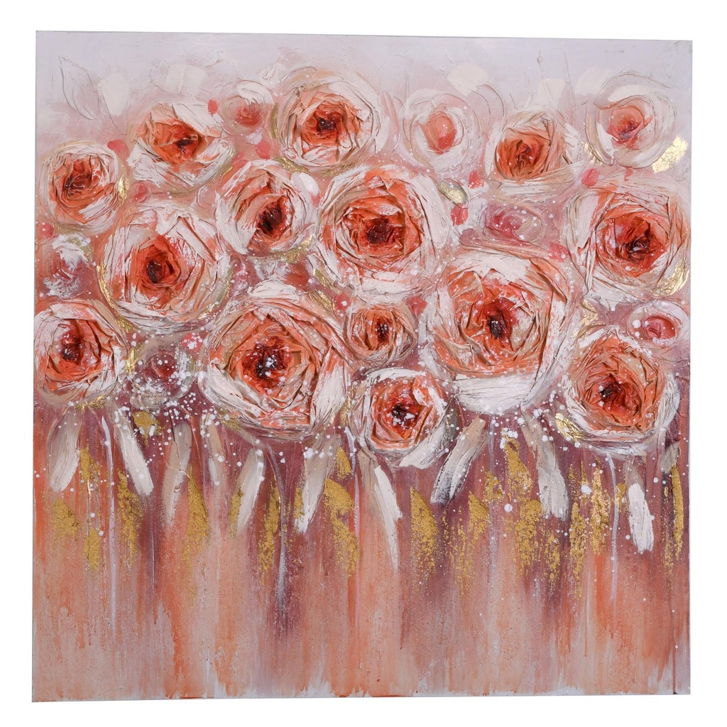 CUADRO AL OLEO 100X100CM
