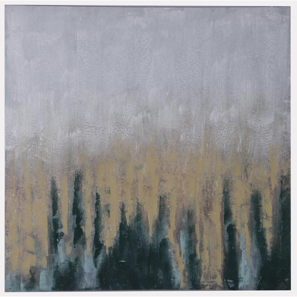 CUADRO AL OLEO ABSTRACTO 80X80CM