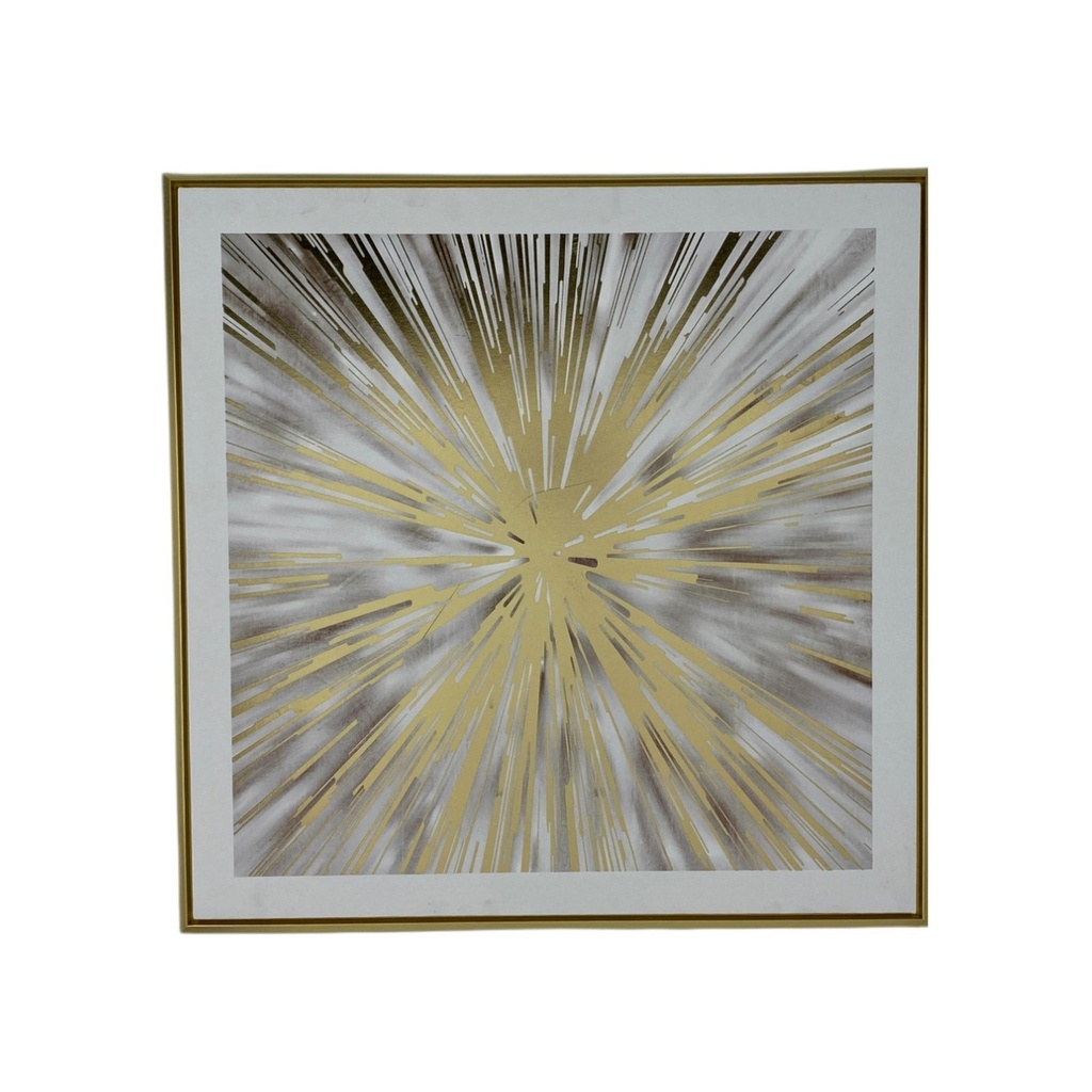 CUADRO ABSTRACTO C/MARCO 60X60CM