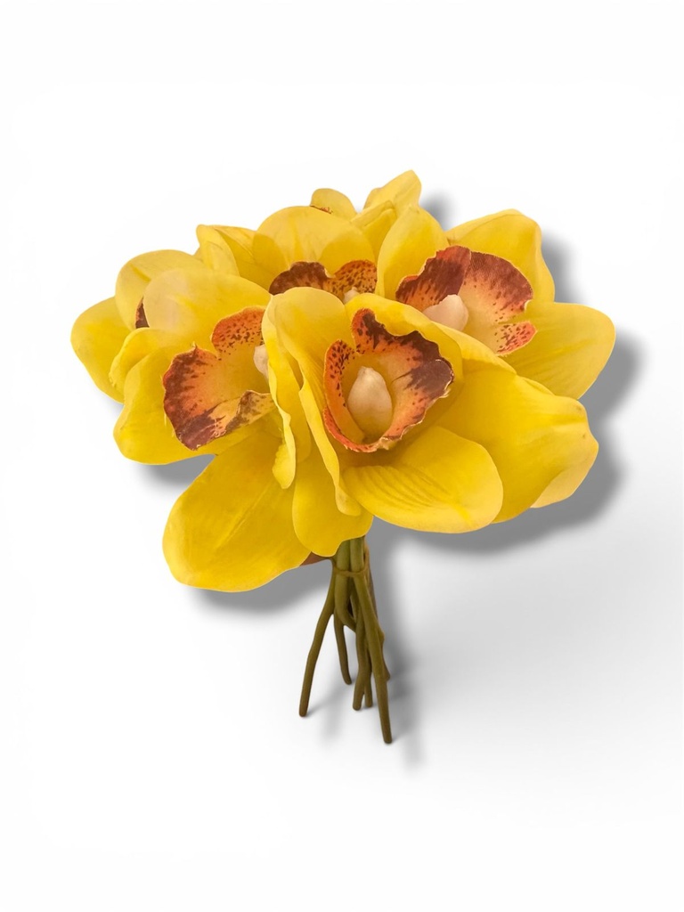CYMBIDIUM DE LATEX x7 32CM