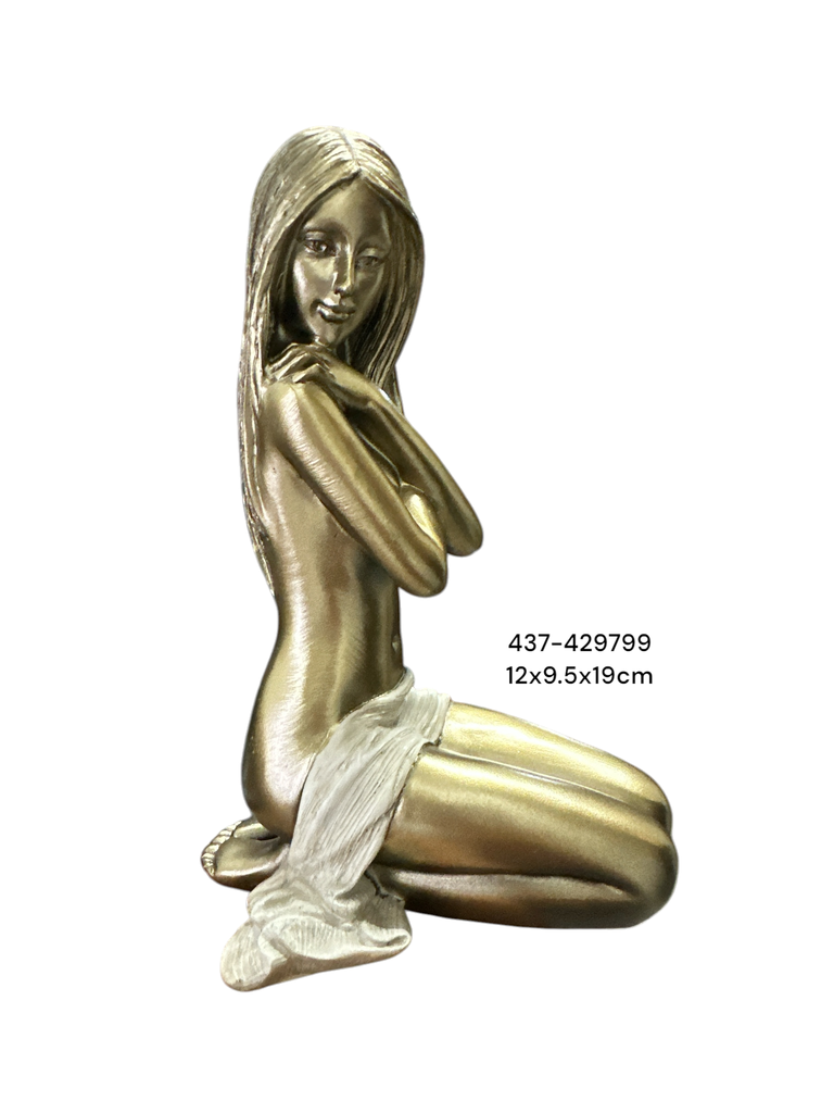 DAMA EN TOALLA 12X9.5X19CM