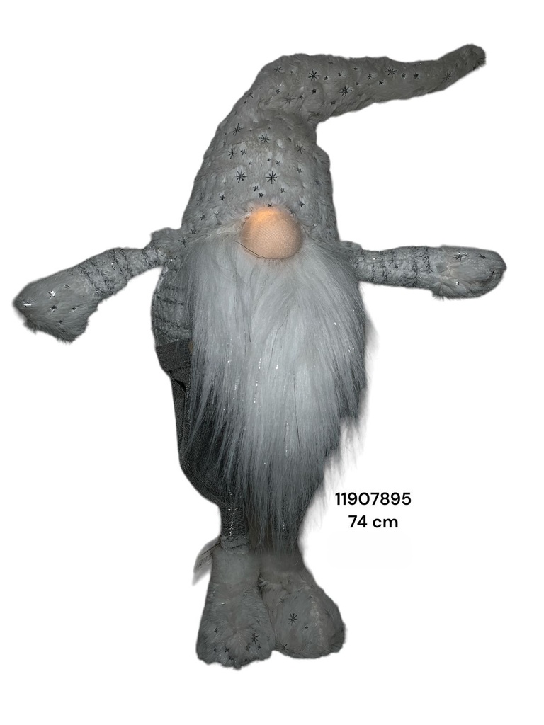 DUENDE BLANCO/PLATA 74CM