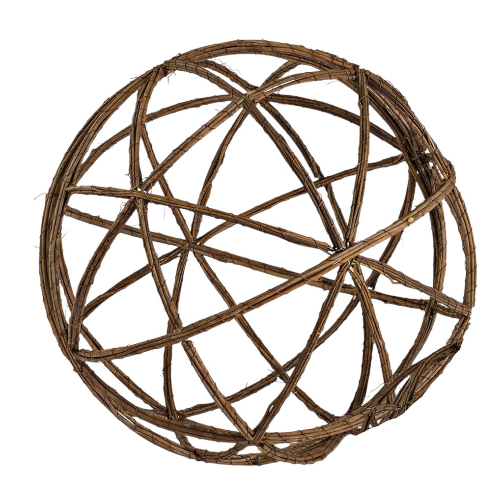 ESFERAS DE BEJUCO NATURAL 40CM