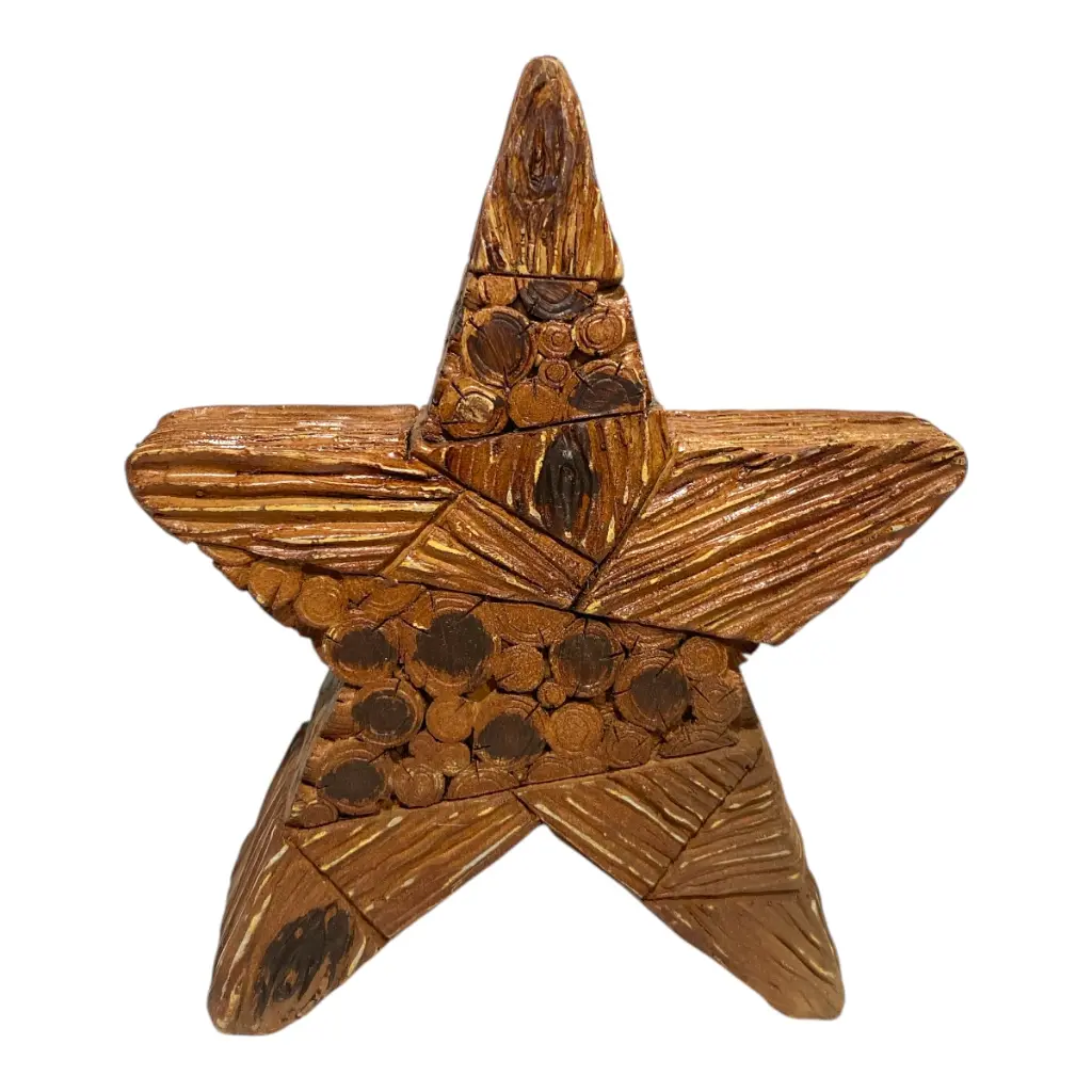 ESTRELLA RESINA REF: TG631220 13X5X15CM