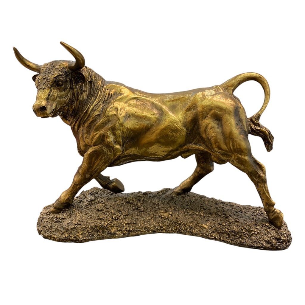 FI-2023-887 ADORNO TORO POLIRESINA 22X35CM