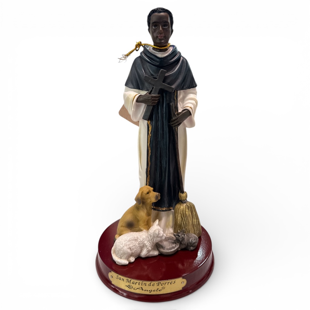 FIGURA SAN MARTIN DE PORRES 12CM