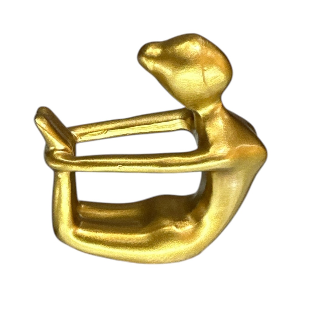 FIGURA MUJER YOGA ES22916 9X8CM