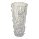 FLORERO DE CRISTAL GRUESO 13X25CM