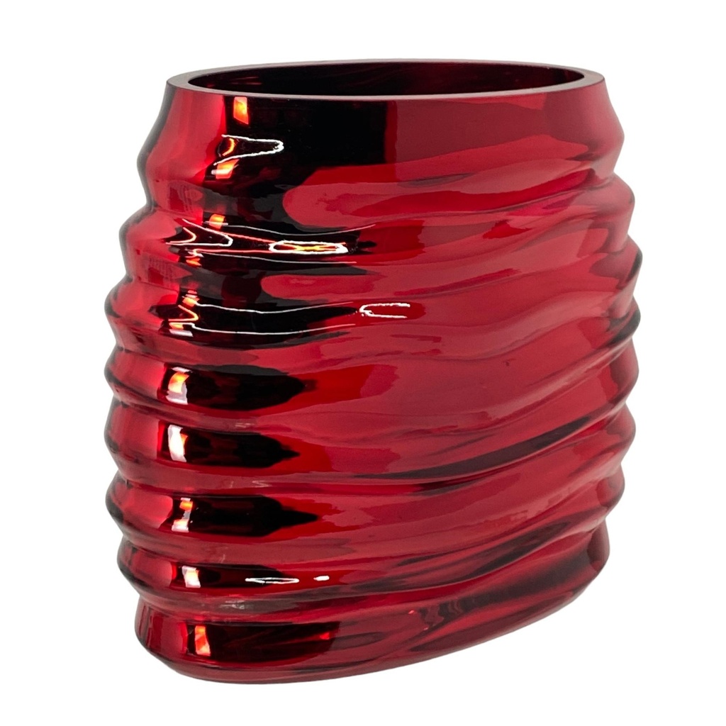 FLORERO ROJO 20X10X18CM