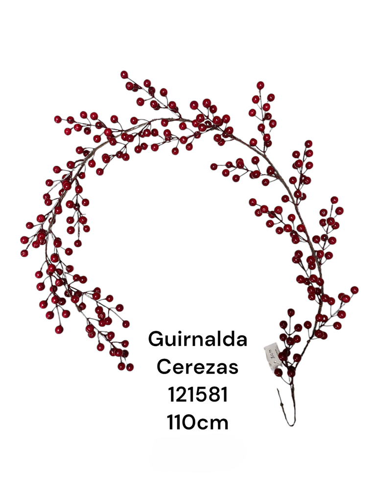 GUIRNALDA DE CEREZAS 110CM